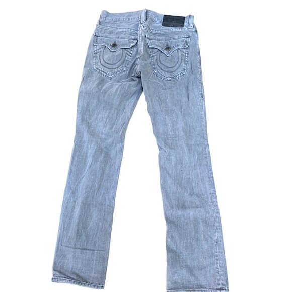VINTAGE True Religion Jeans Size 30 RICKY QT Gray - Picture 6 of 7